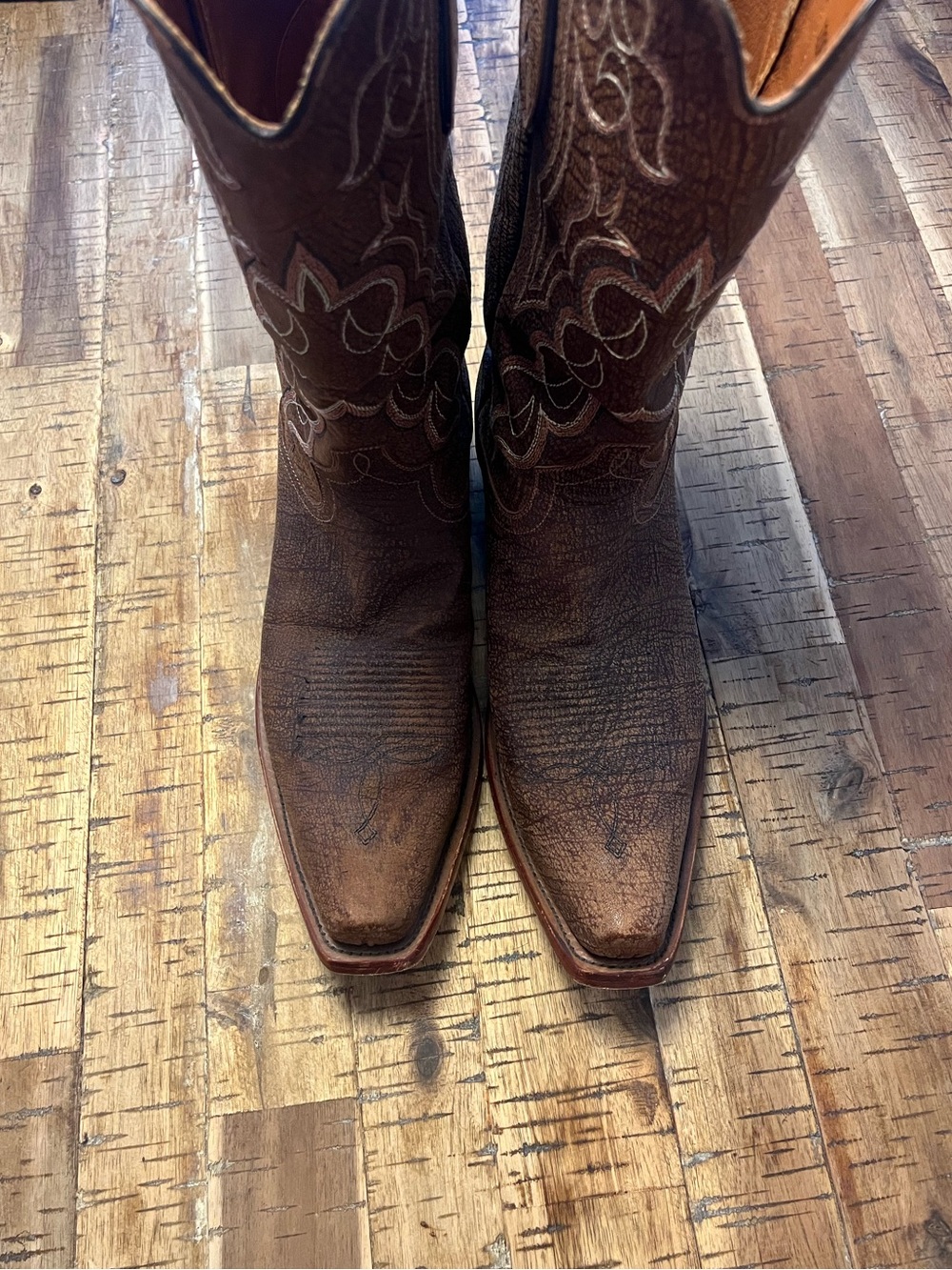 Tony Lama Kangaroo Boots Men’s 8 D